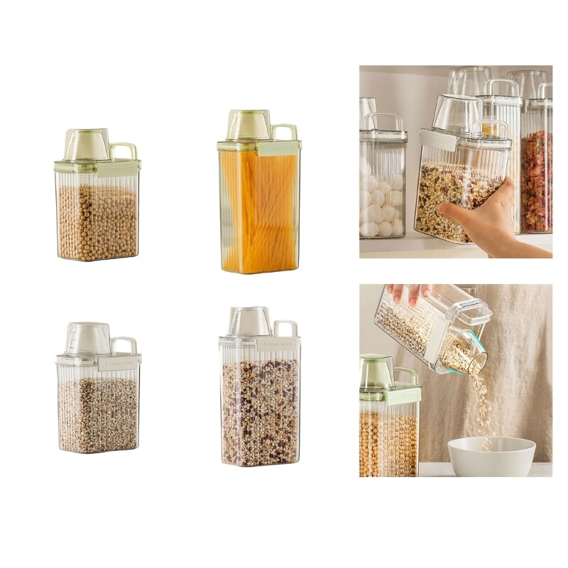 Practical Storage Box Convenient Rice Bucket Household Organization