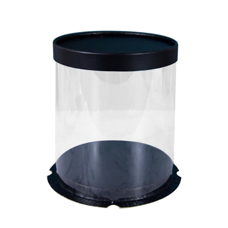 Transparent Round Box Cake Boxes Birthday Wedding Dessert Wrapping for Case