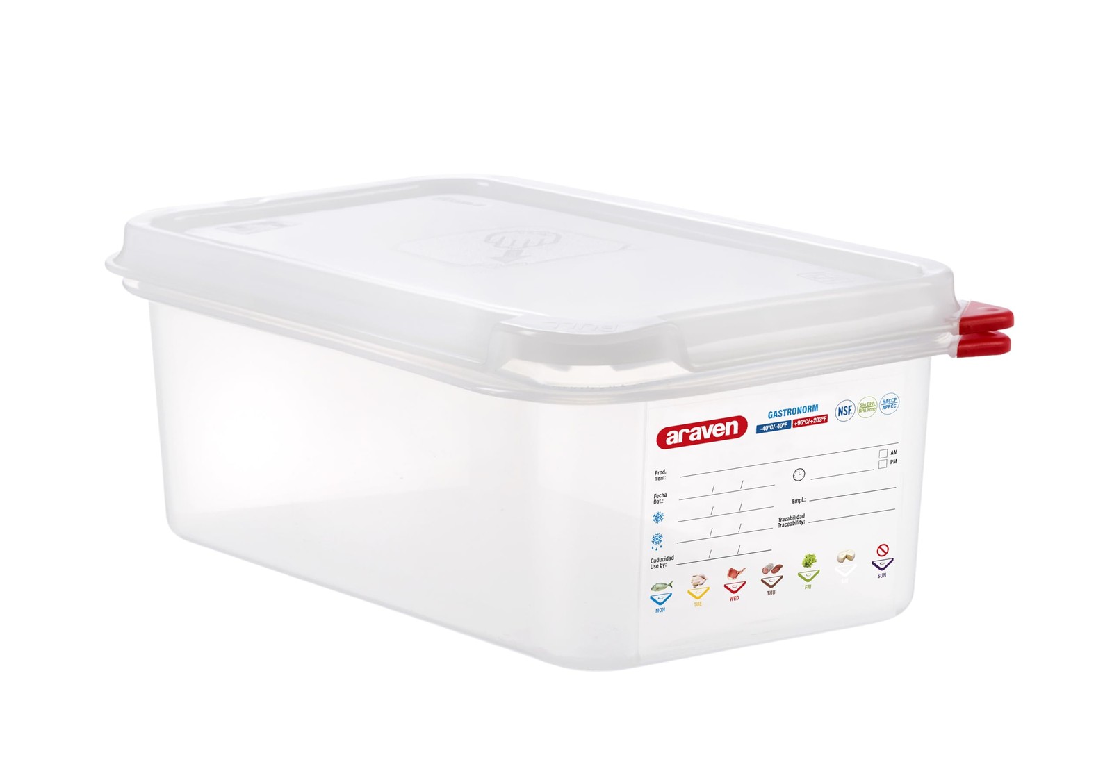 Airtight Container, Food Pan with Lid for Storage in Kitchen and Restaurant, …