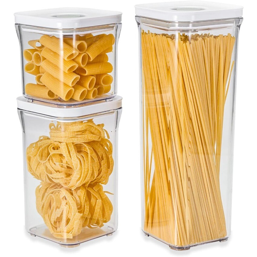 Premium Airtight Food Storage Containers Mega 8P/Set. Total 46.11cup, sale price