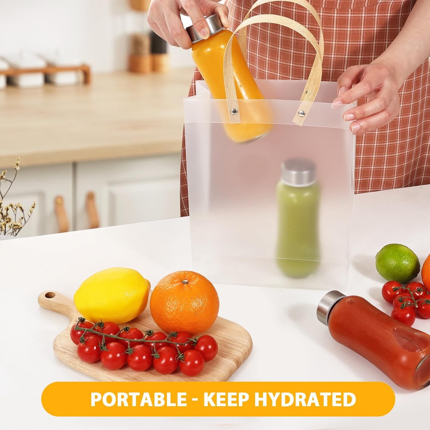 Glass Juice Bottles with Lids 8 oz,Juicing Bottles Reusable GlassStainless Steel