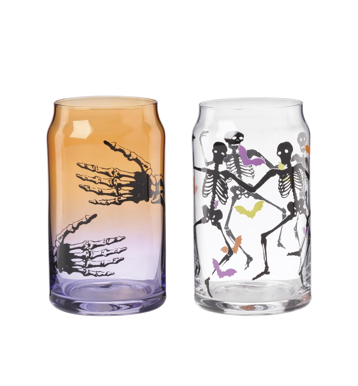 Cambridge Drinking Glasses Halloween Harvest Can Cooler Glasses Set Of 12