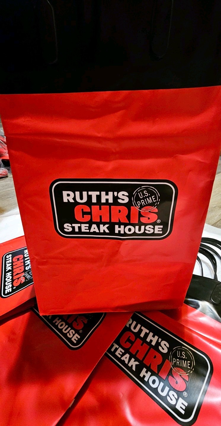 Ruth’s Chris Steak House Small To Go Bag 100pc