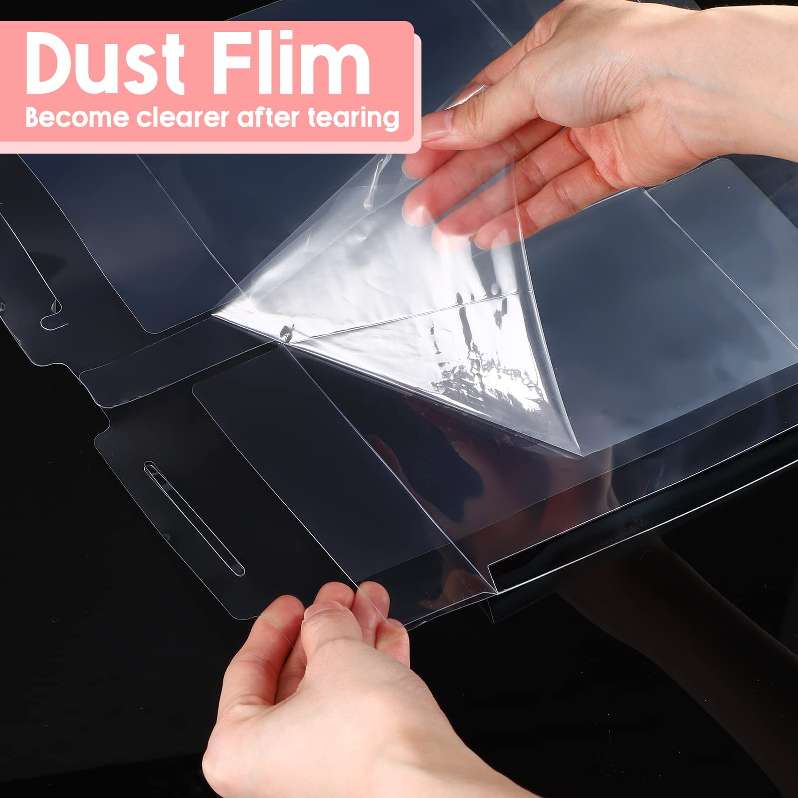 32 Pcs 6x6x5 Inch Clear Cake Box Transparent Plastic Bakery Carrier with Lid