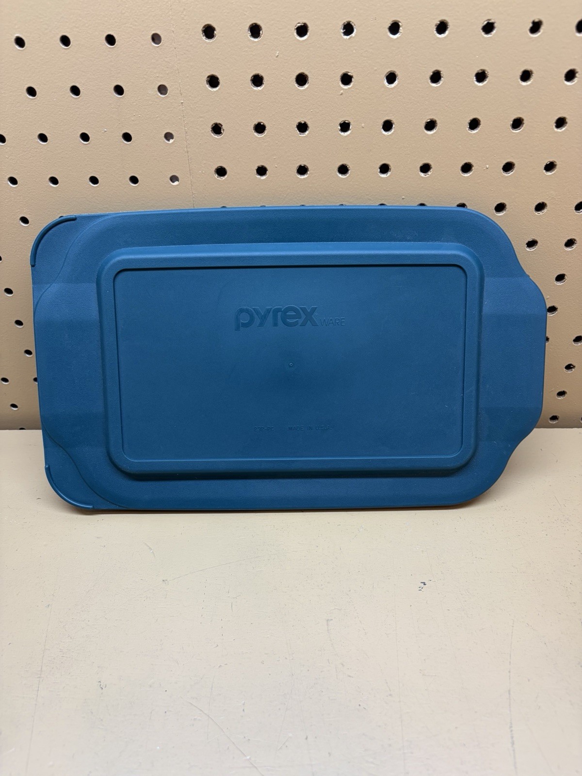 Pyrex 232-PC Hunter Green Plastic Replacement Lid 2 Qt Baking Dish 13″ x 8″ EUC