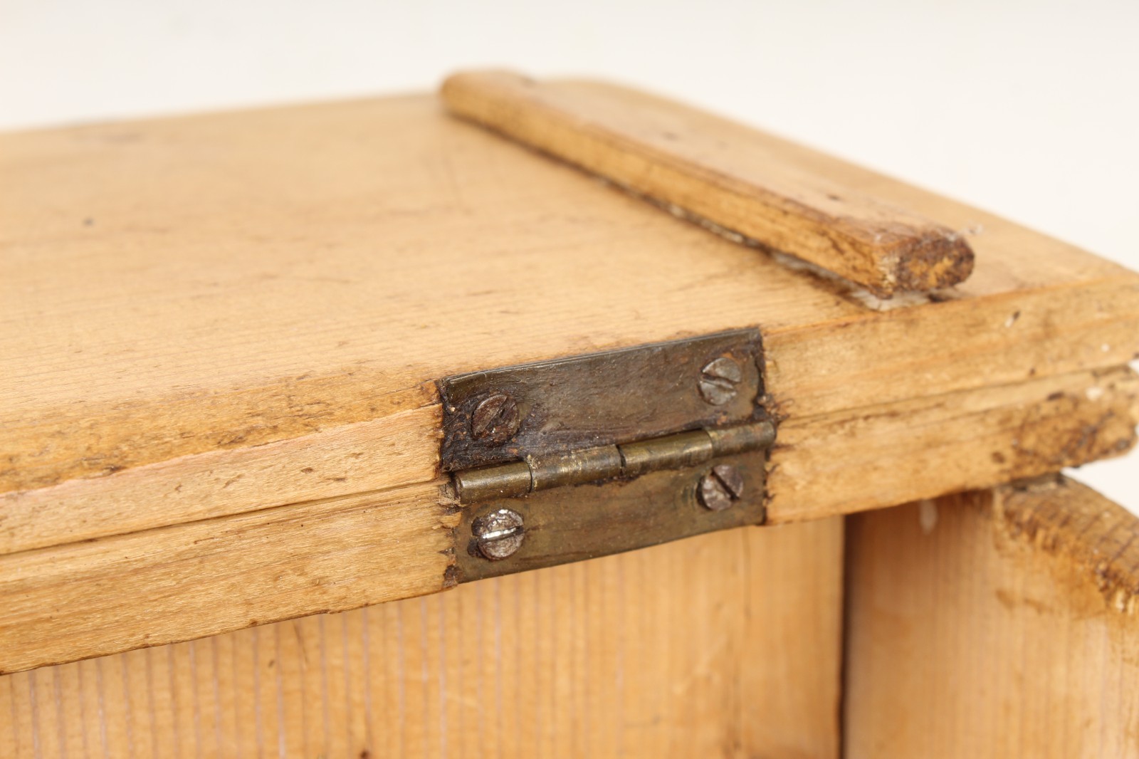 Antique Primitive Wood Potato Onion Storage Farmhouse Vintage Country Box Kitche