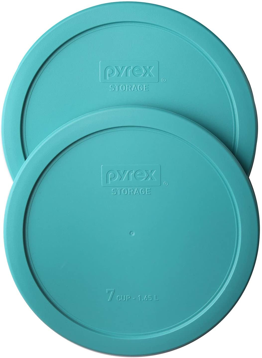 7402-PC 7-Cup Turquoise Plastic Food Storage Lid, 2 Pack – Original Genuine – M