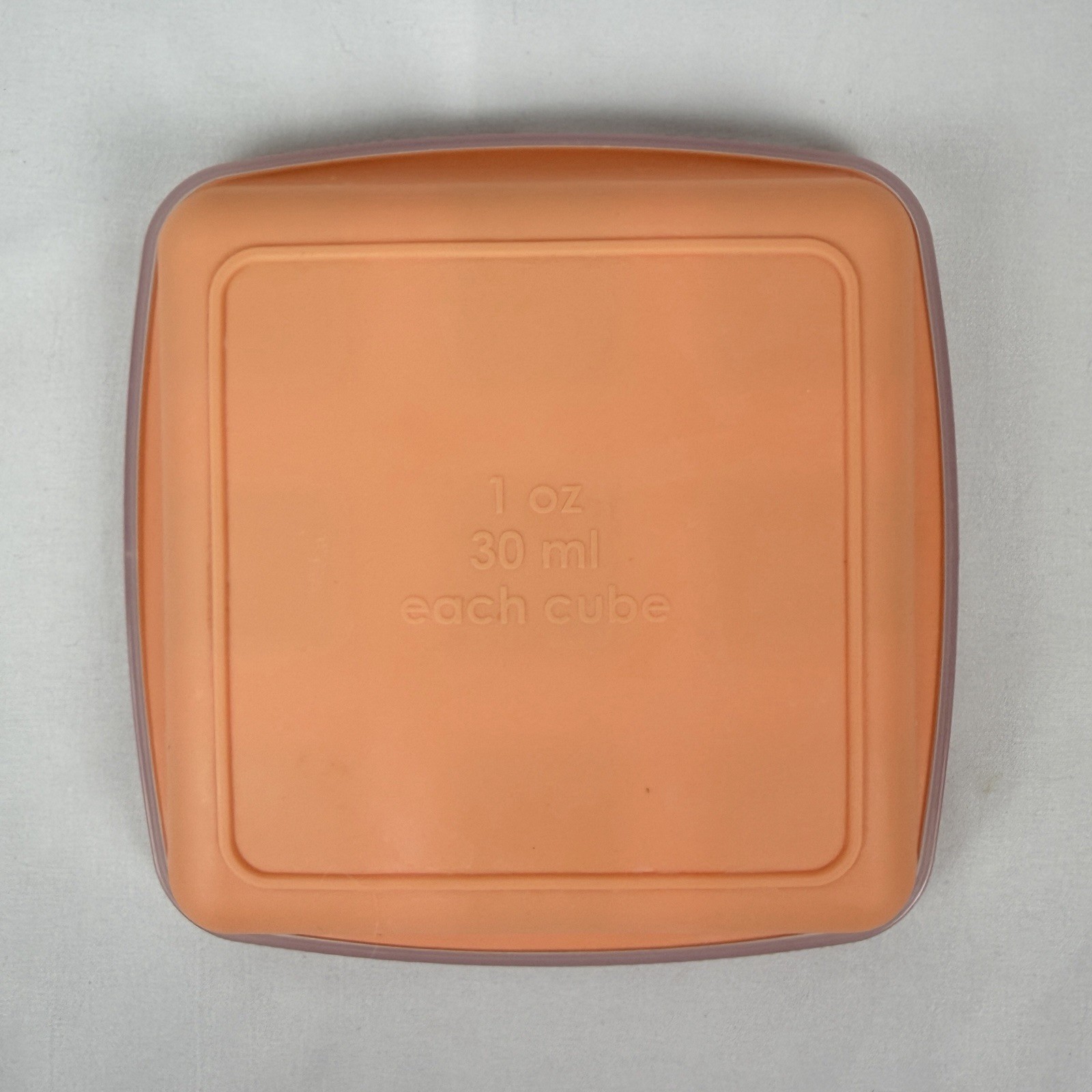 Set of 2 Joie Silicone Portion Tray 1/2 C + 1 oz Meal Prep Food Container
