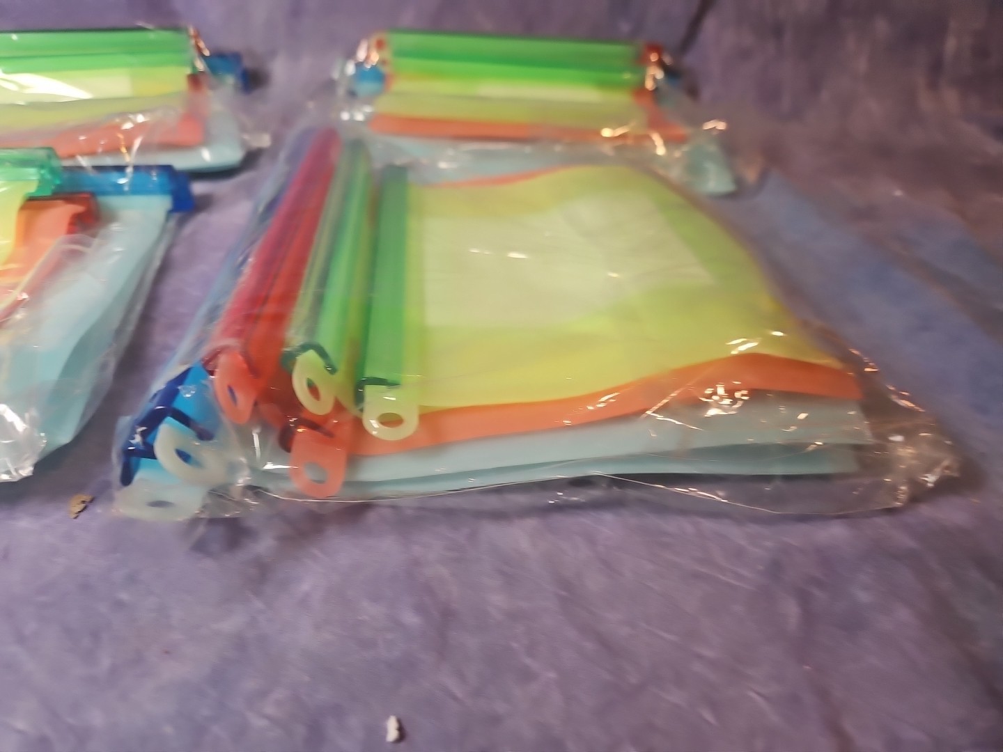 24 Silicone Food Storage Bags NEW Stasher Pamper Chef Generic 3 Sizes 2,4,6 Cup