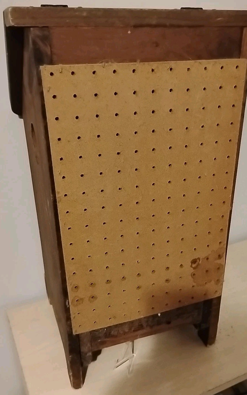 Vintage Potatoes Taters ‘N Onyuns Wooden Storage Bin With Pullout Drawer