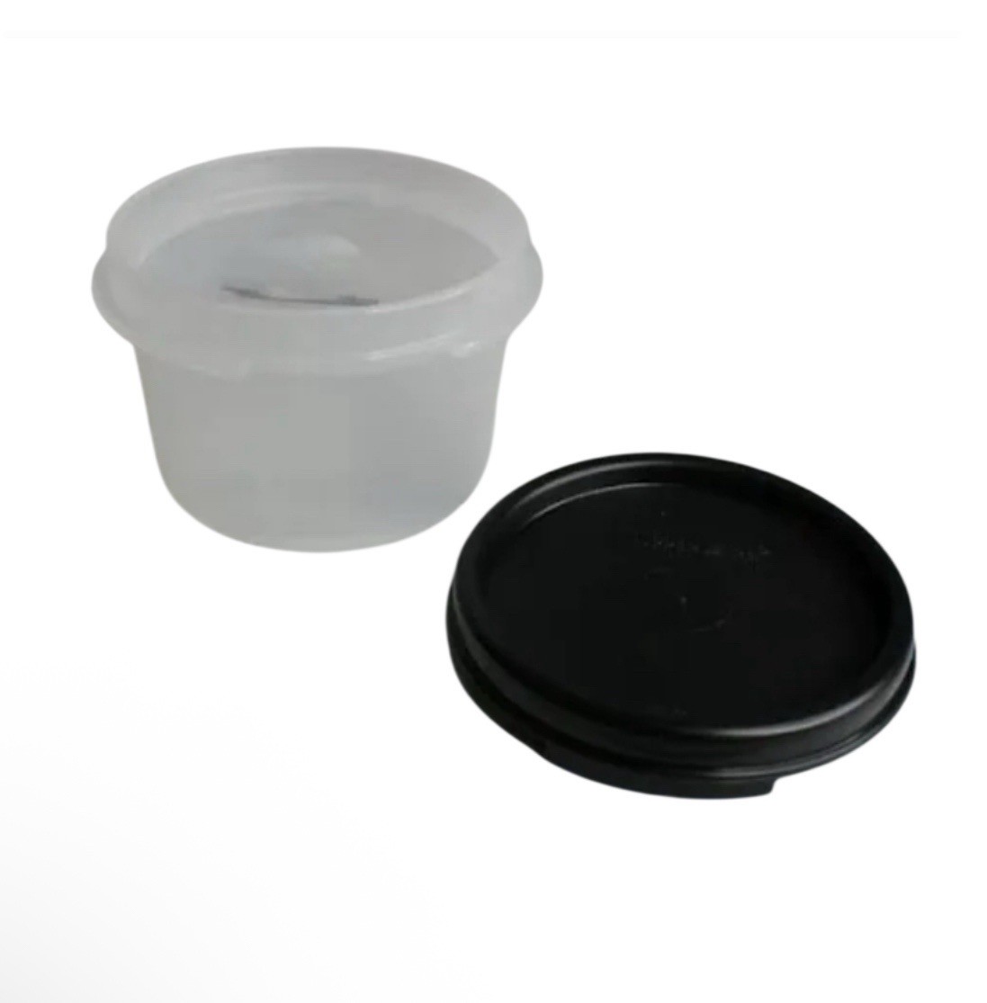 Tupperware Modular Mate Round #1 Black Seal New 200ml