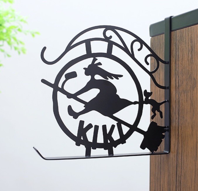 Kiki’s Delivery Service JiJi Door hook silhouette Ghibli musium interior
