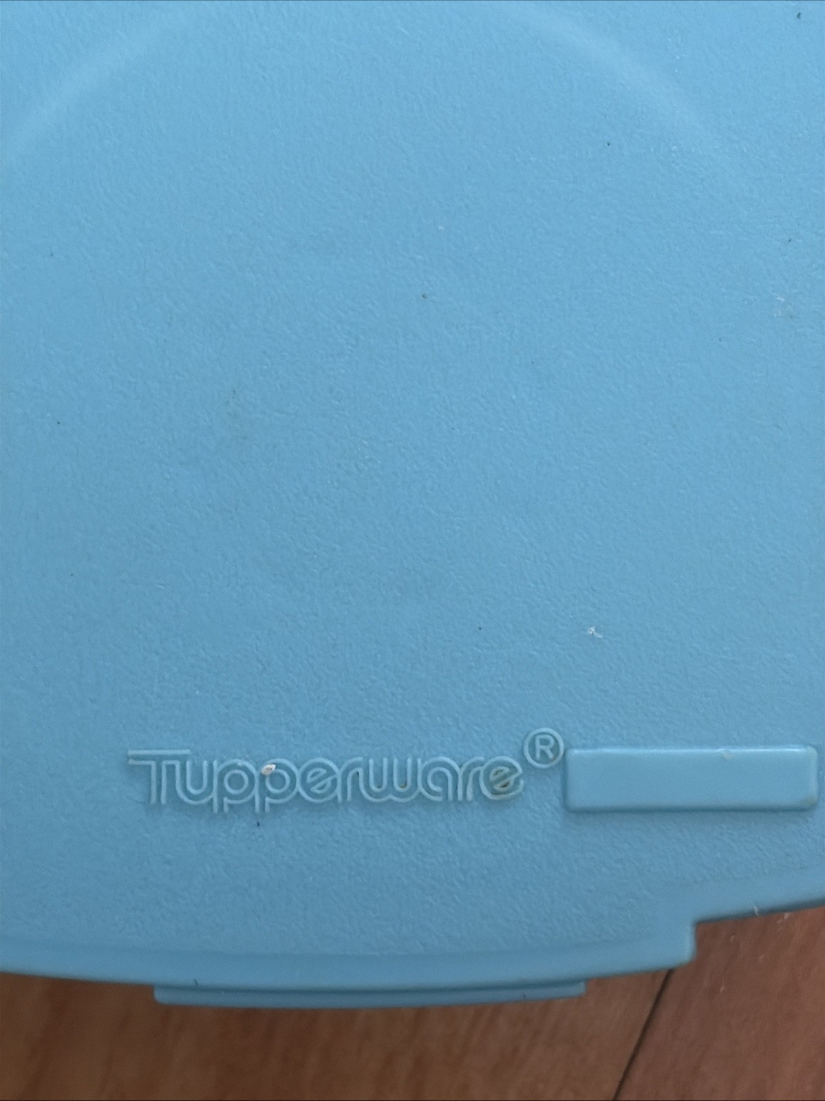 Tupperware label stickers in original dispenser light blue Incl stickers VTG
