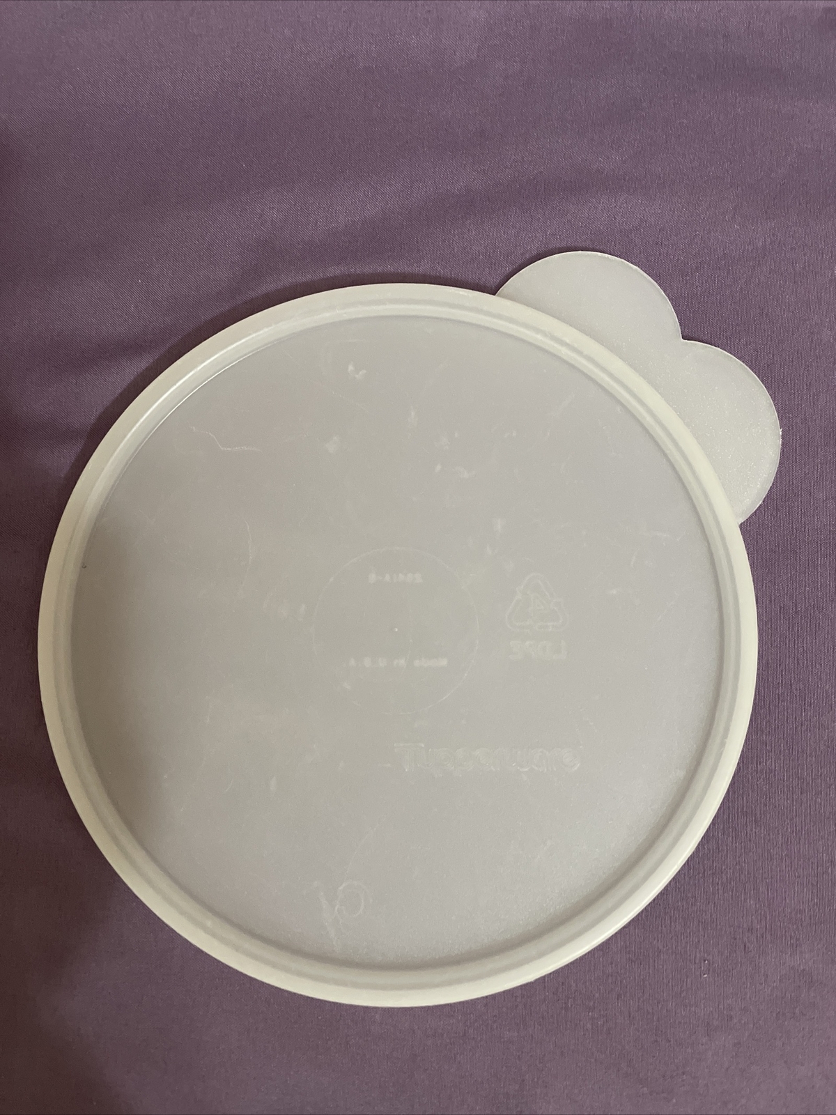 Tupperware Replacement Lid Cover Seal C 2541 Sheer 6 1/4″