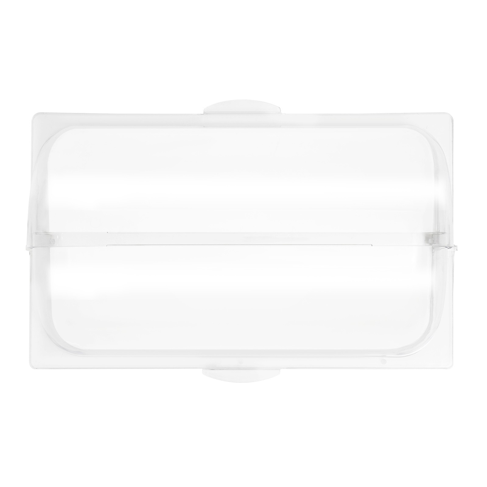 4 Pack Clear Roll Top Food Proof Cover Cover Chafing Dish Clear Display Cover