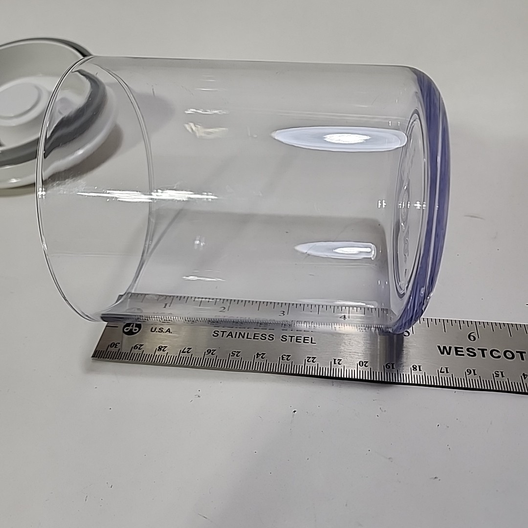 Snail Food Saver Canister Vacuum Seal Storage Container w/ Lid KY-114 Small 25oz