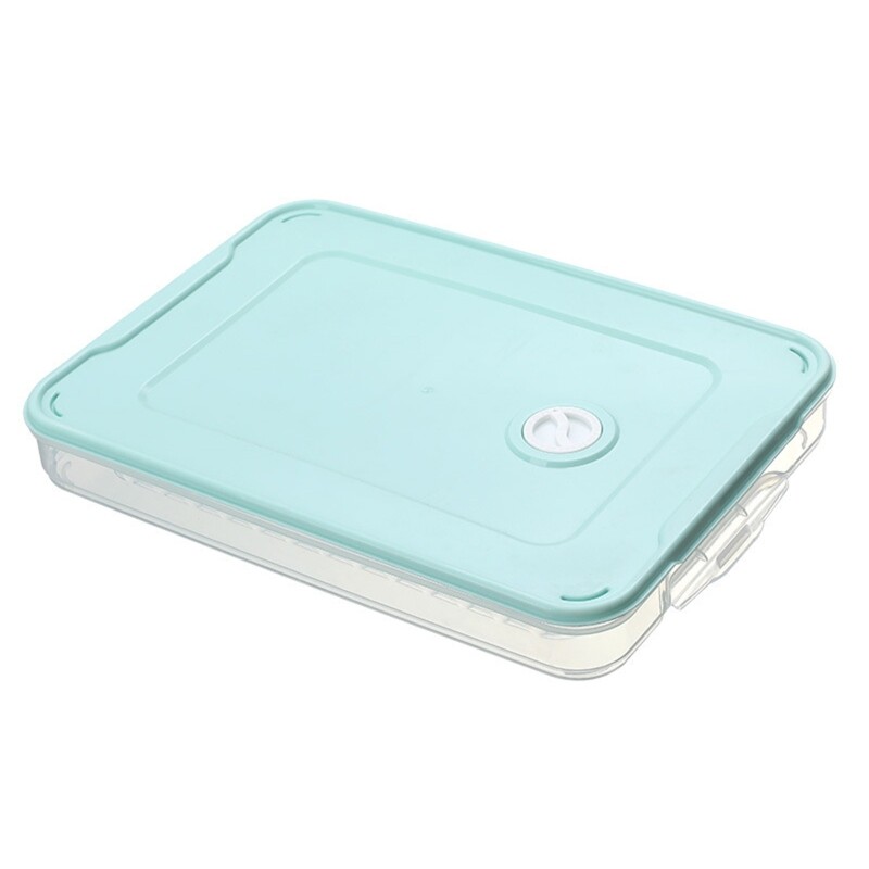 Refrigerator Dumplings Box Stackable Egg Tray Airtight Kitchen Container