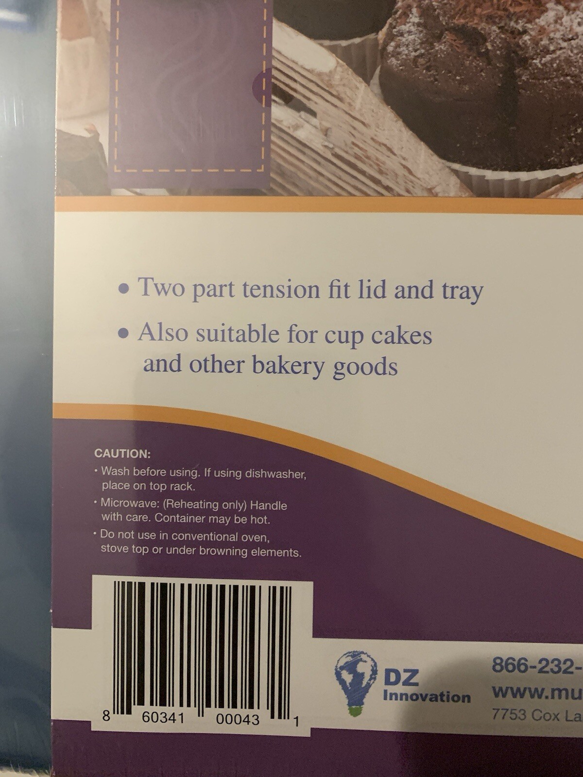 New Extended Muffin Keeper Air Tight Freshness Plastic Storage Container Holder