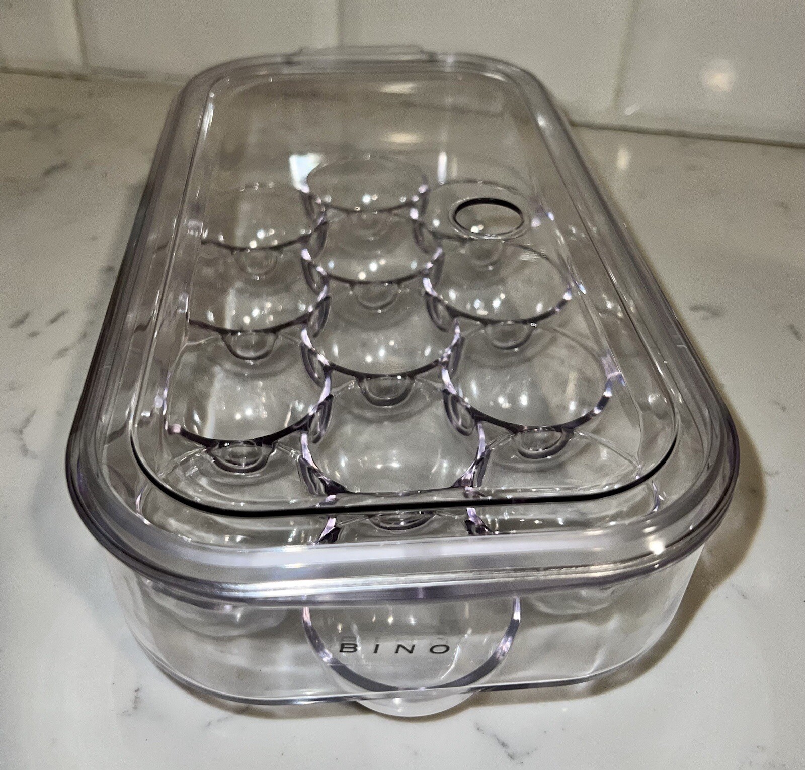 BINO 13 Egg Holder Container Removeable Lid The Nester Collection NEW