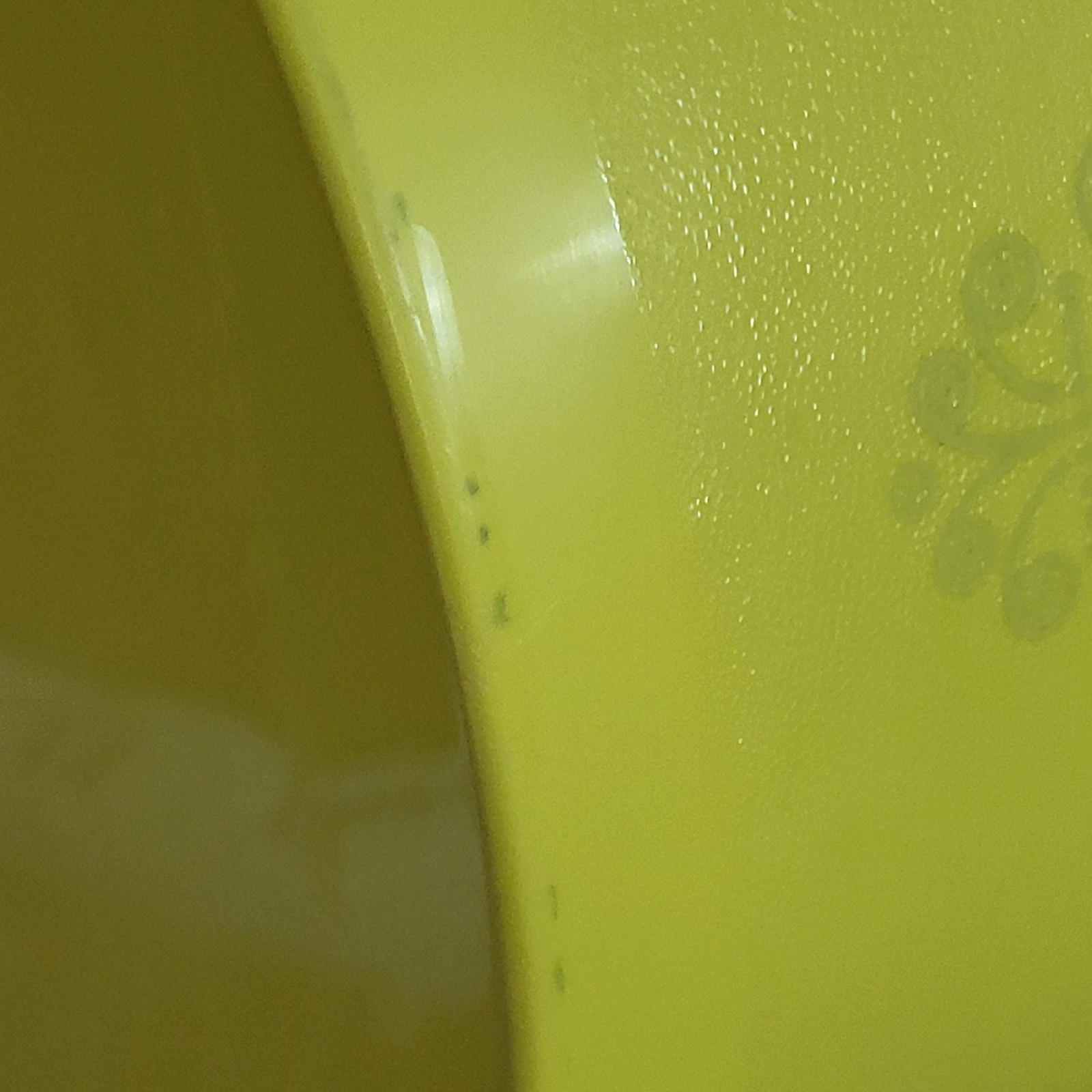 Vintage Tupperware Yellow Round Servalier Storage Container 1204-13 Lid 1205-5