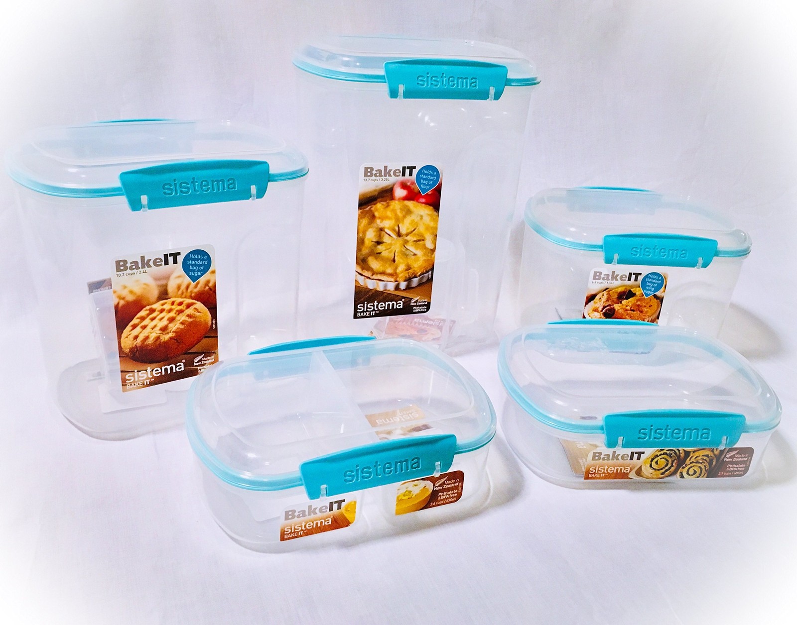 Sistema 2.4 L Sugar Container Clear