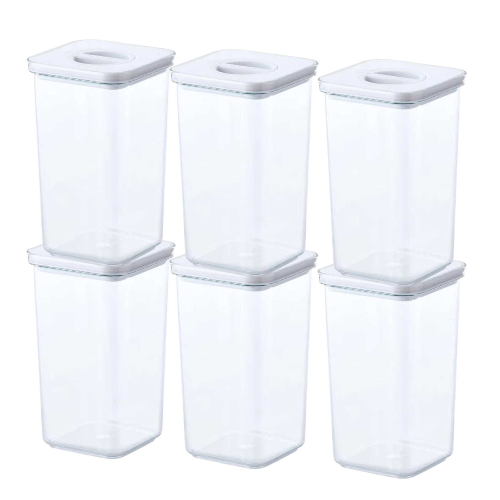 Open Box, Neoflam 12pc Airtight Dry Food Pantry Organizer Canister Container Set