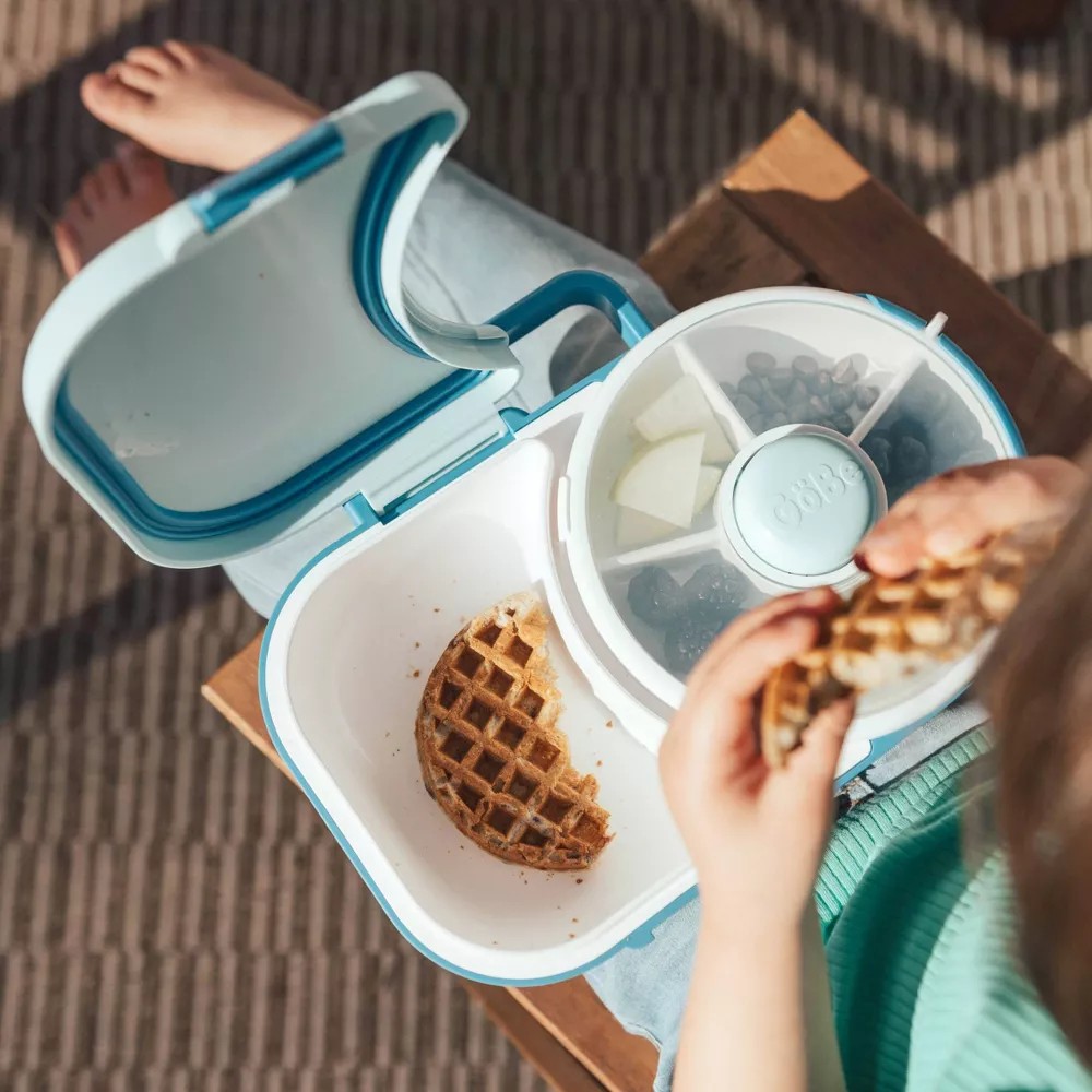 GoBe 2-in-1 Lunchbox With Original Snack Spinner | Green 8603G