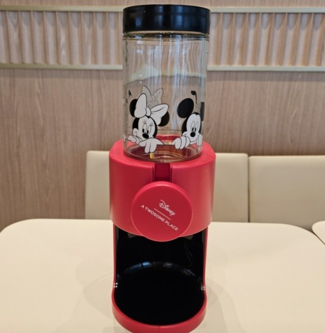 Mickey Mouse Cereal Storage Dispenser Container, Countertop for Candy, Nuts