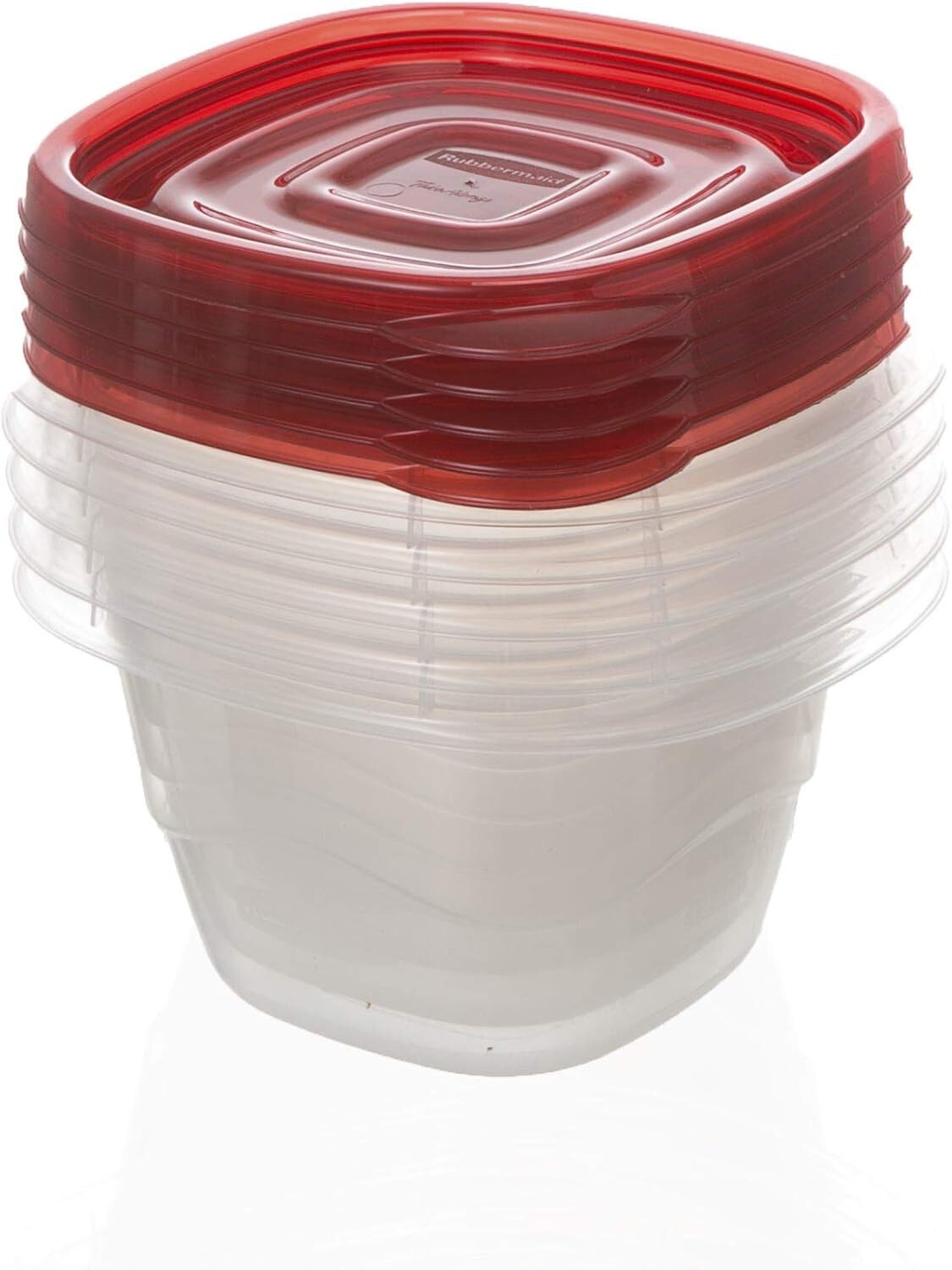 Rubbermaid 2086739 2.1 cups Clear Food Storage Container with Lids , 5 pack