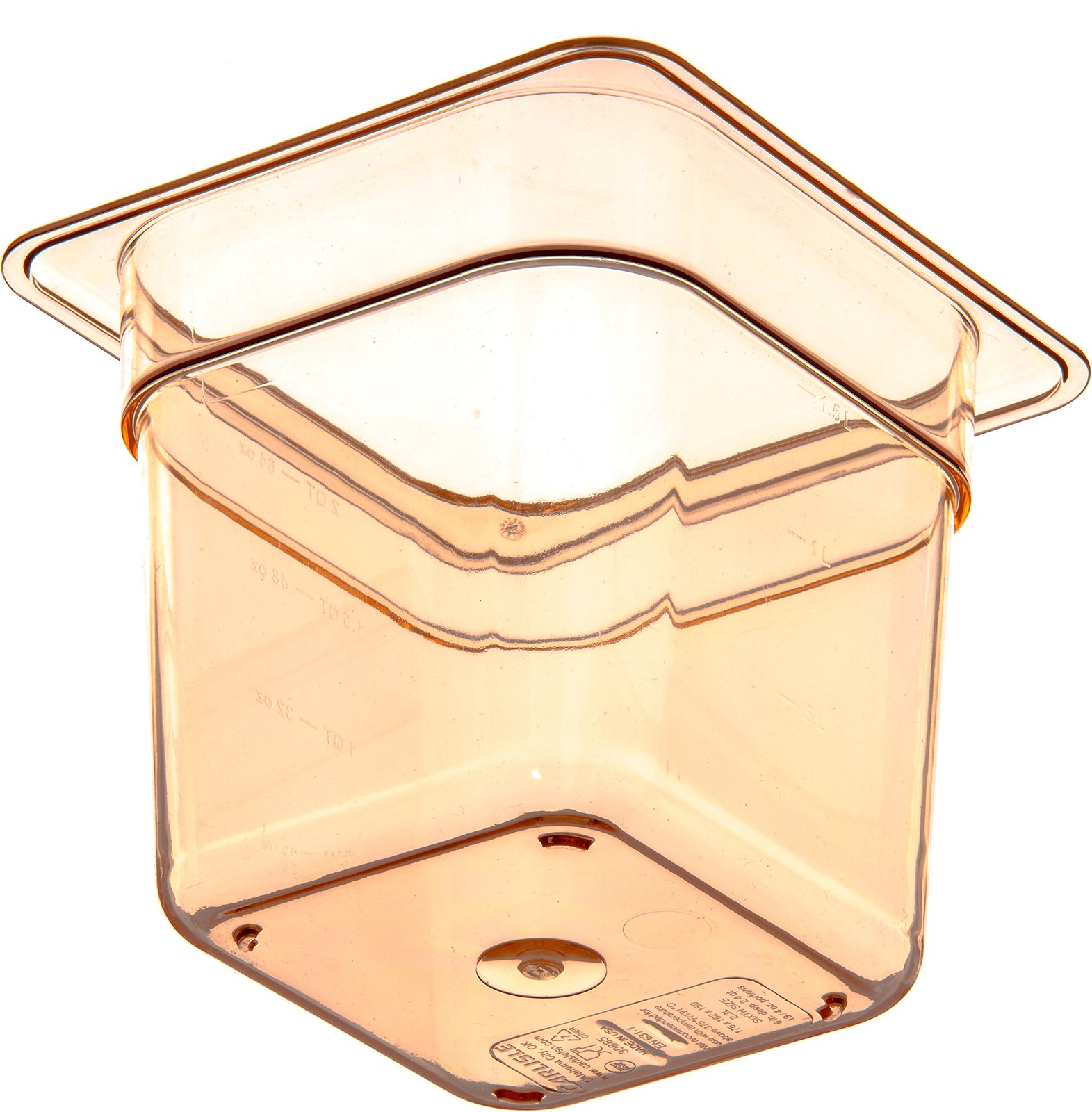 Carlisle FoodService Products High Heat Food Pan, 1/6 Size Food Storage Conta…