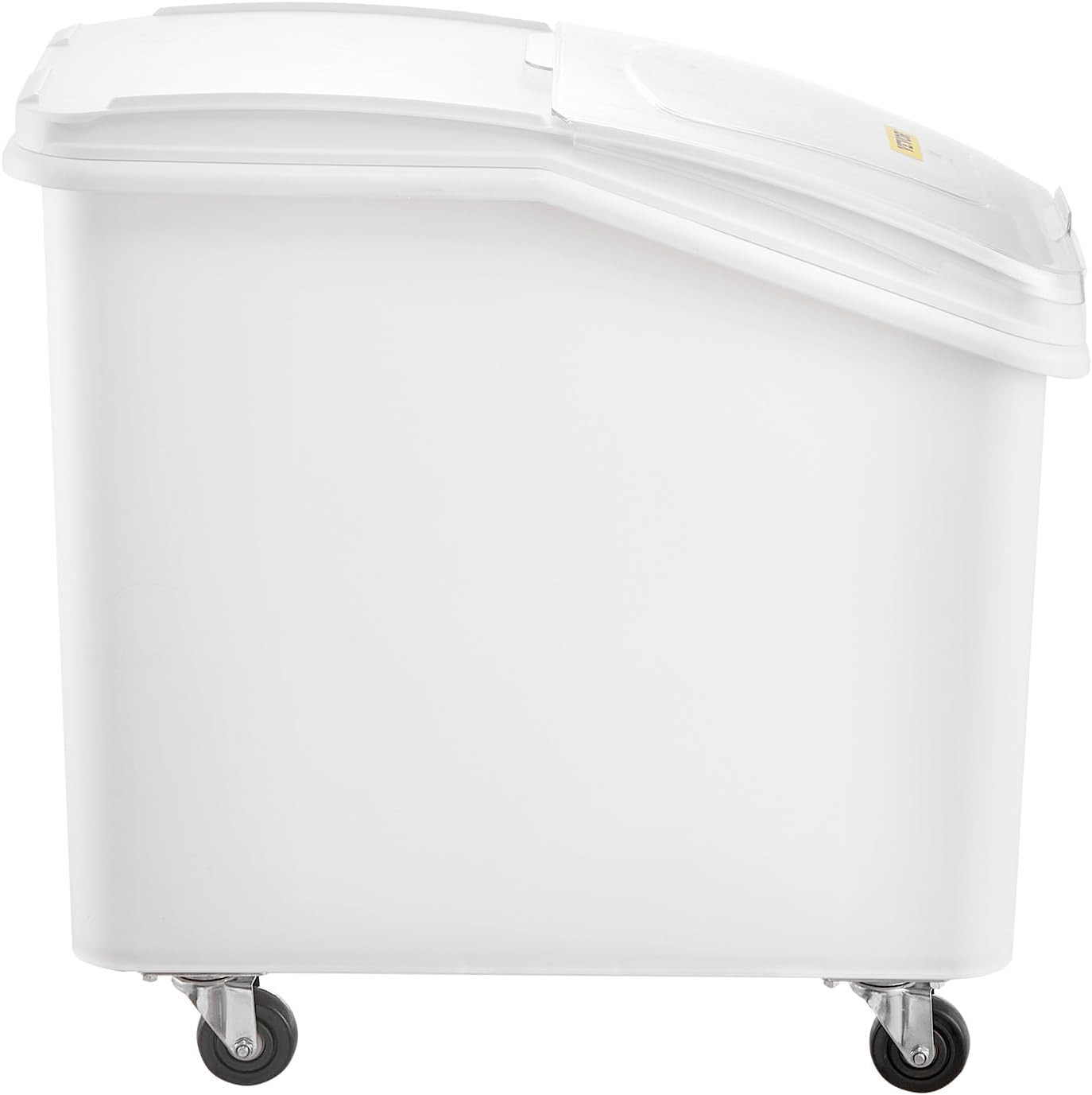 21 Gallon Ingredient Bin with Scoop 400 Cup Ingredient Bin with Sliding Lid Comm