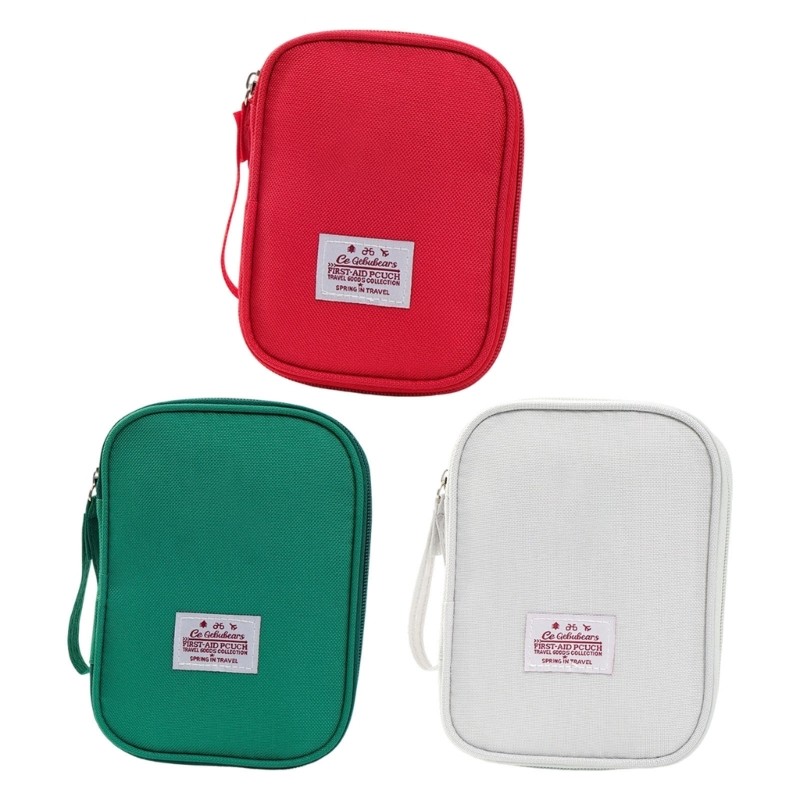 First Aid Storage Bag With Waterproof Anti Fall Design For Home Travel Hiking