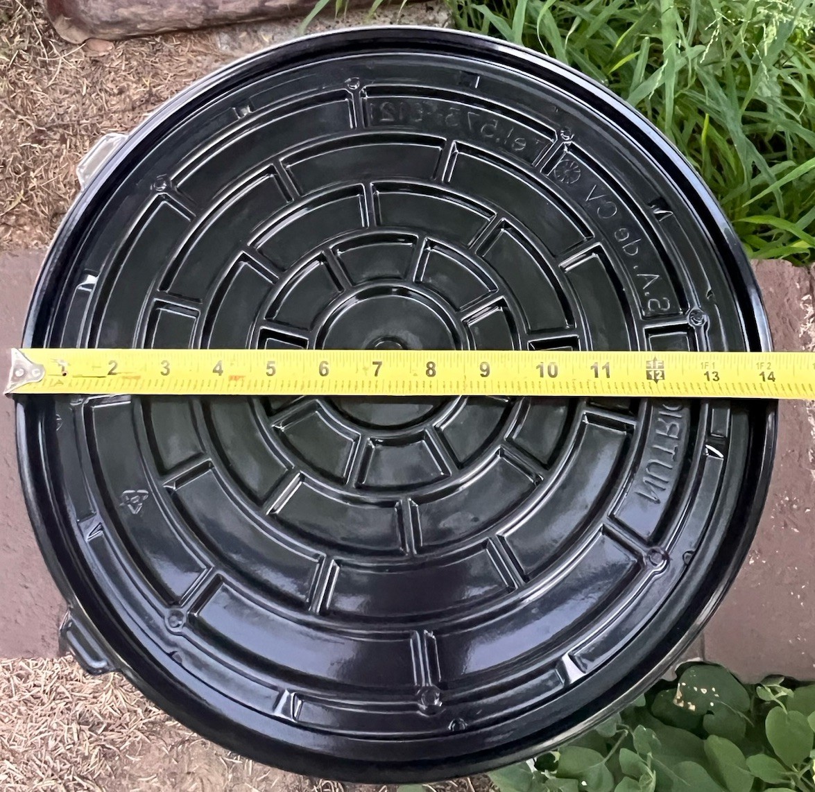 5 pcs Plastic Disposable Cake Containers Carriers with Dome Lids 14“ Round