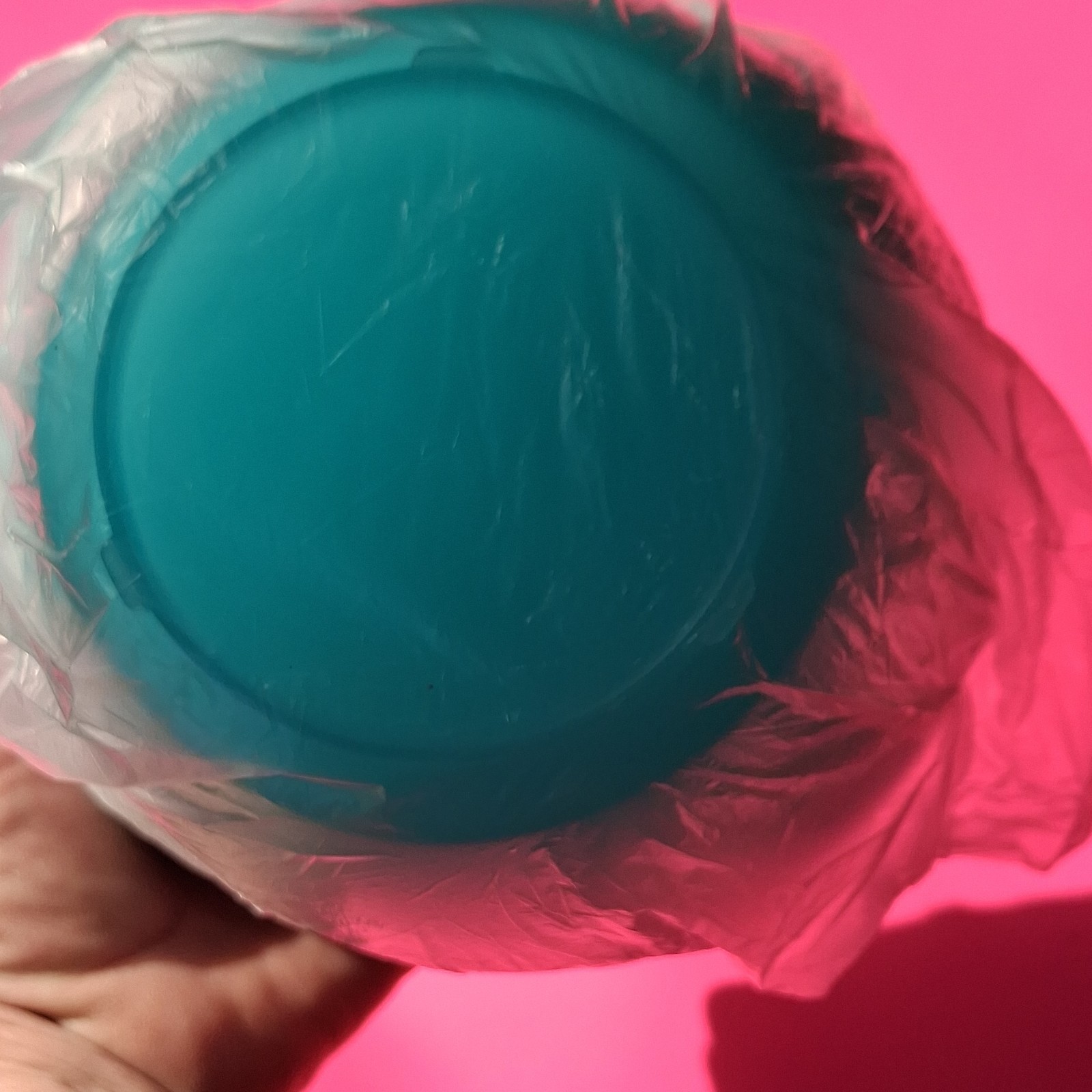 Tupperware Stack Store Serve Bowl Blue Of 4 W/Blue Lids 14 Oz Bowls Stackable