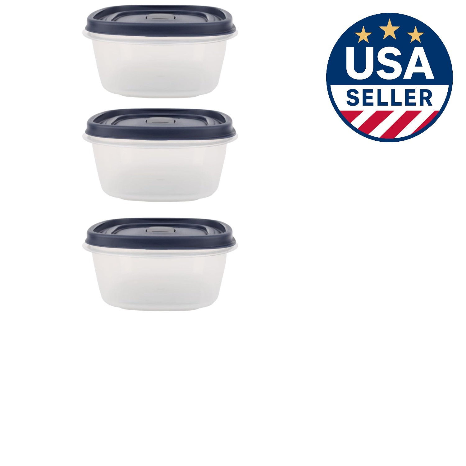 5-Cup Food Storage Containers: 7-Piece Set with Easy Find Lids & Labels