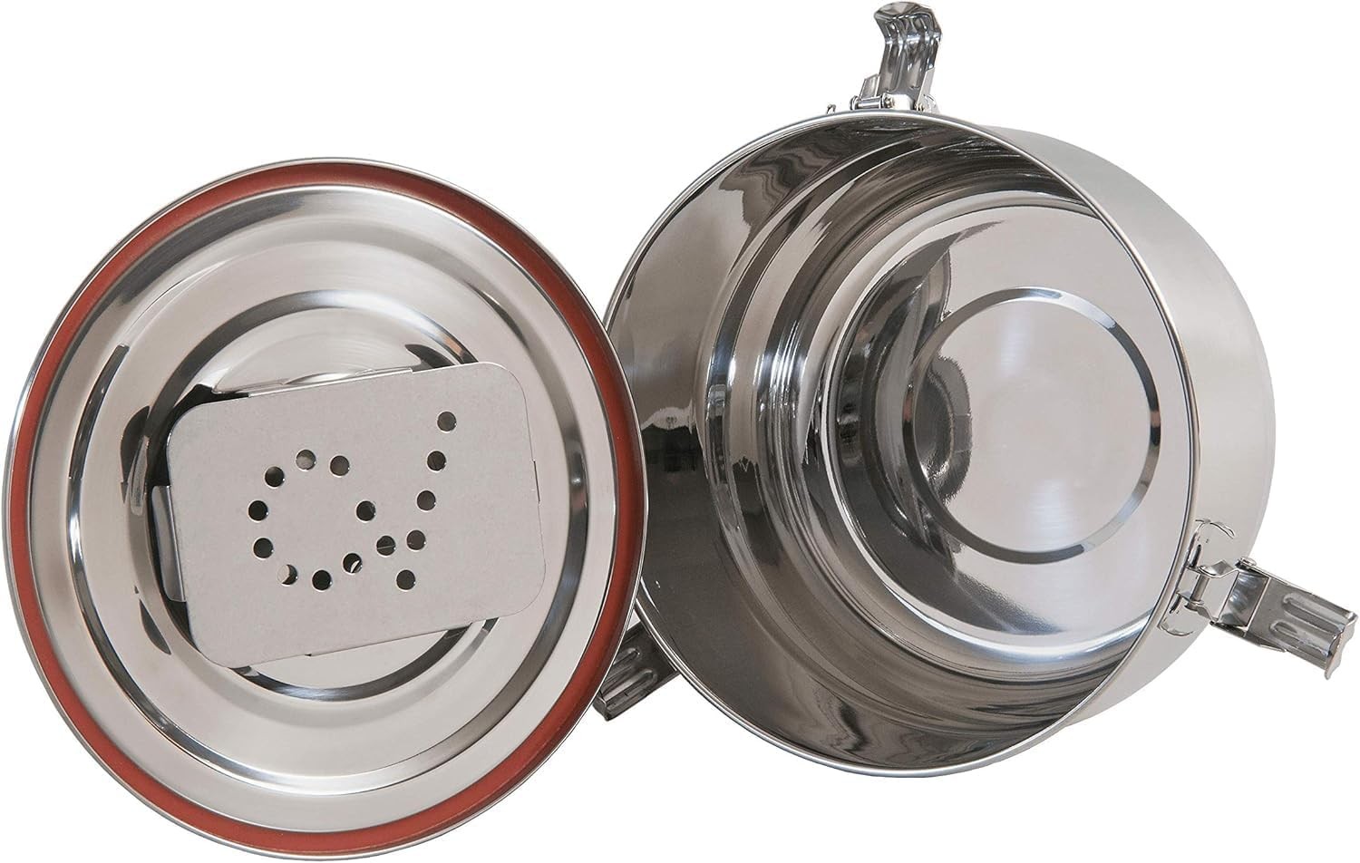 1/2lb Storage Container |Air Tight & Light Resistant |Food Grade Stainless Steel
