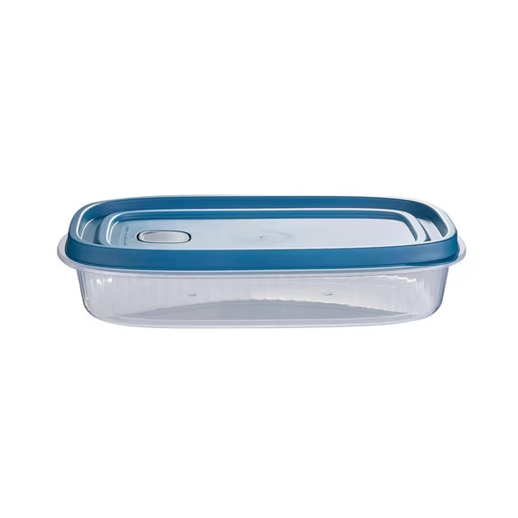 Mainstays Reusable Food Storage Container, Medium Rectangle, Plastic, 4-Pack, 4