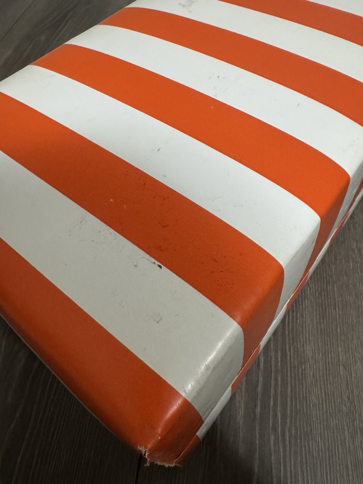 Vintage Tupperware Orange Stripe Picnic Cooler Set New Open Box