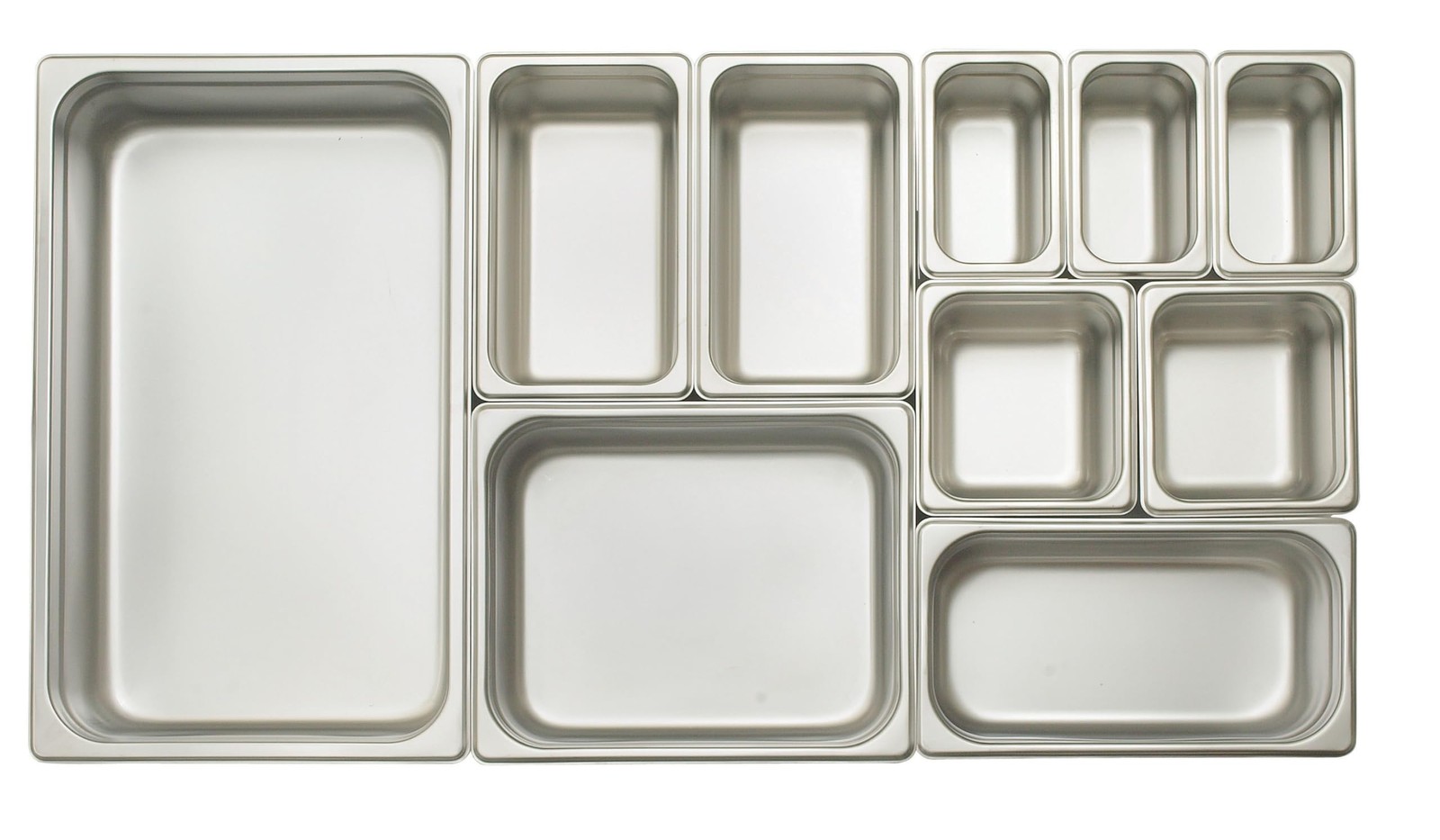 1/3 Size 4 Inch Deep Stainless Steel AntiJam Hotel Steam Table Food Pan