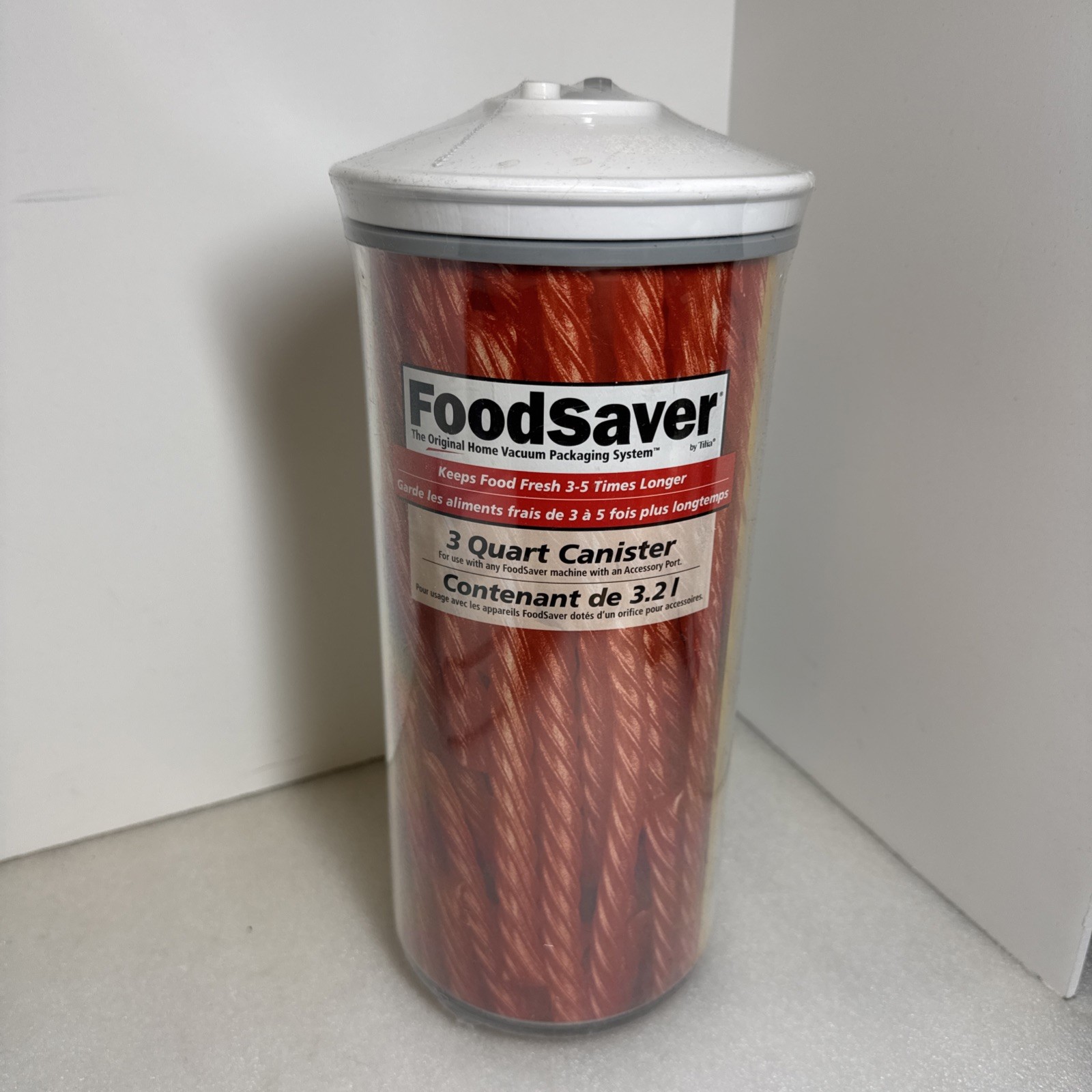 FoodSaver Vacuum Pack 3 Quart Canister Container Sealed New