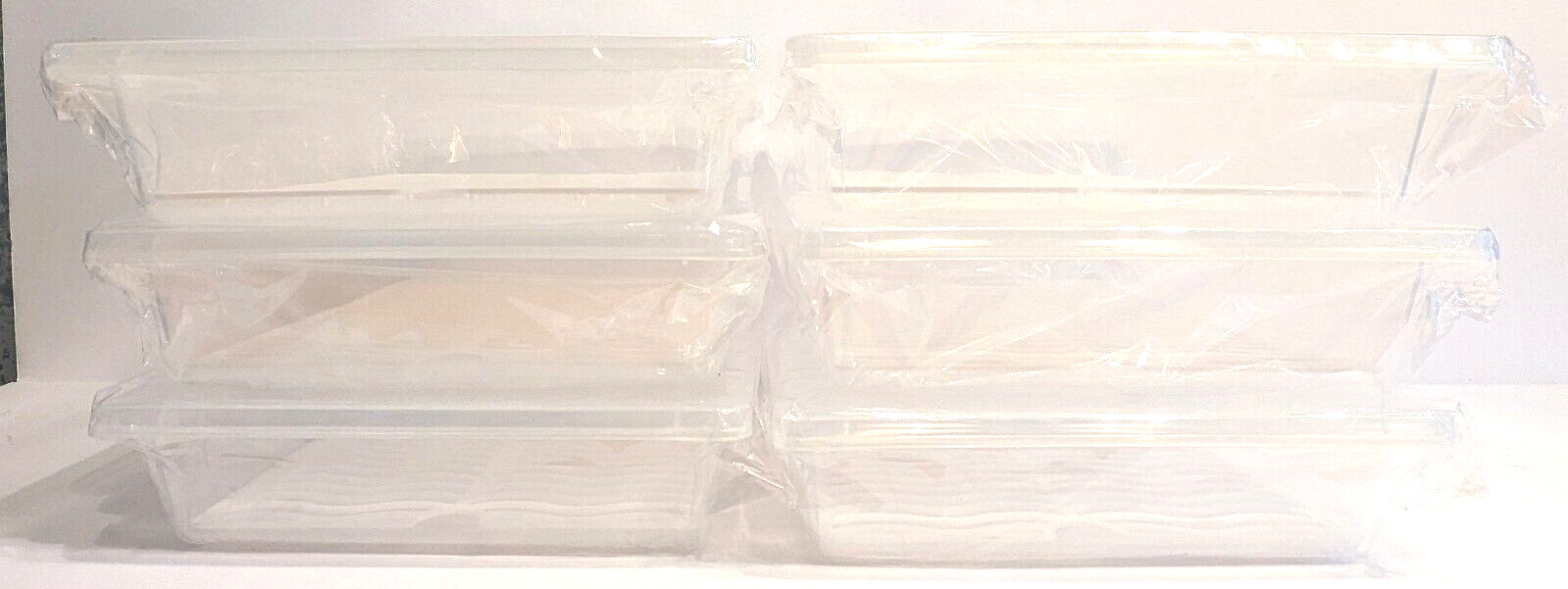 Produce Saver Containers For Vegetables, Meat & Fish 6 Containers – 10.75x8x2.25