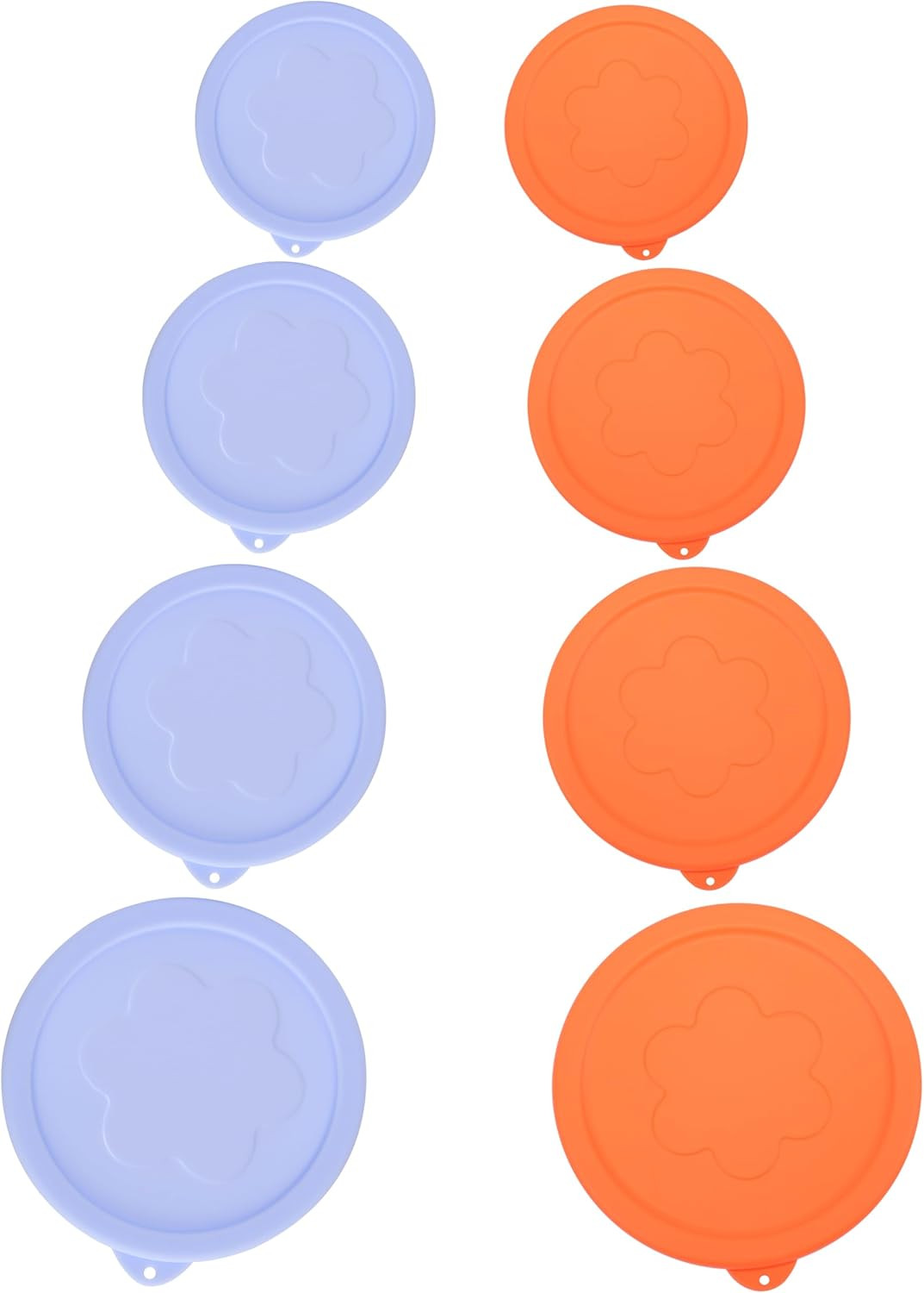 1 Cup 2 Cup 4 Cup 7 Cup round Silicone Replacement Lids for Pyrex 7202-PC, 7200-
