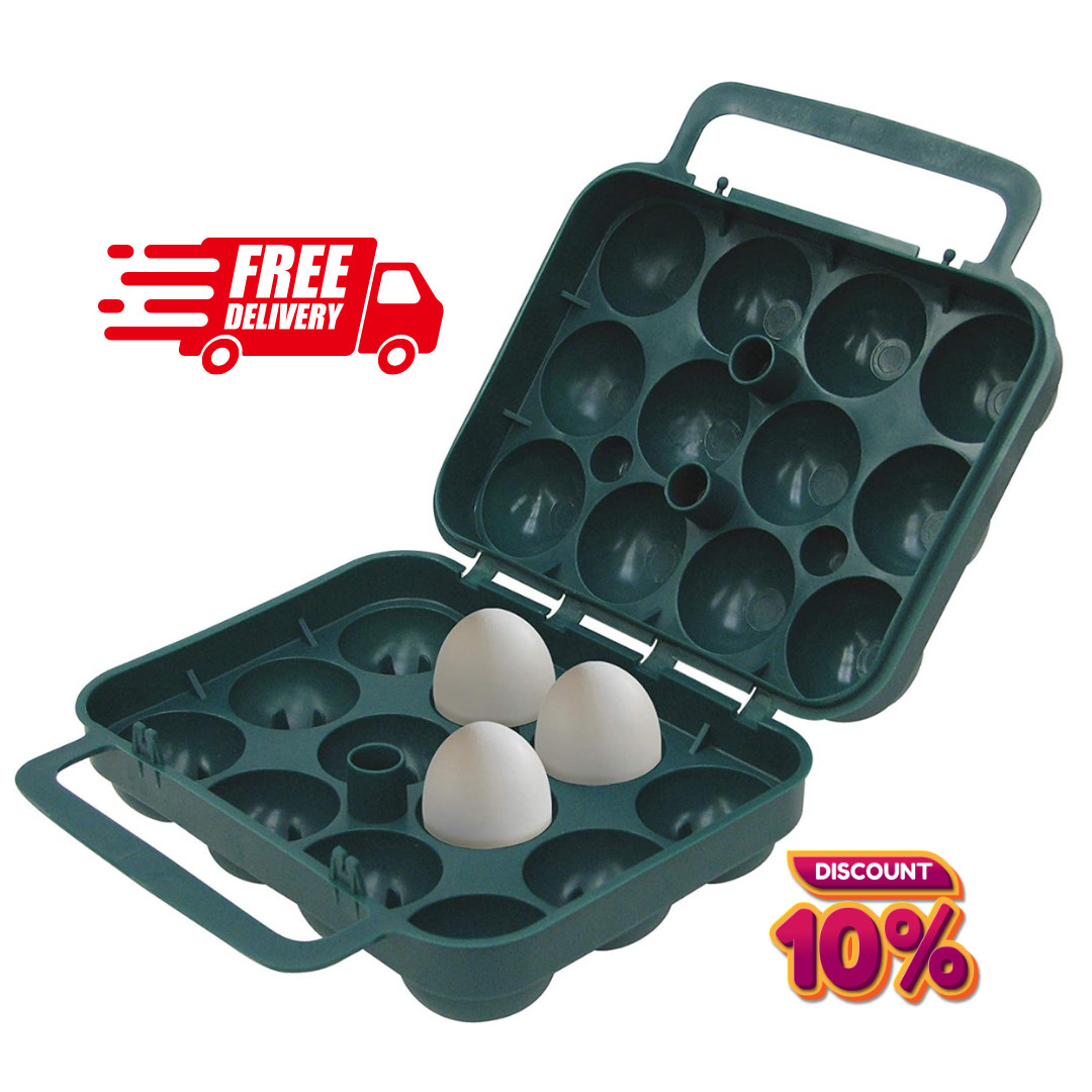 Egg Container for Camping and Travel