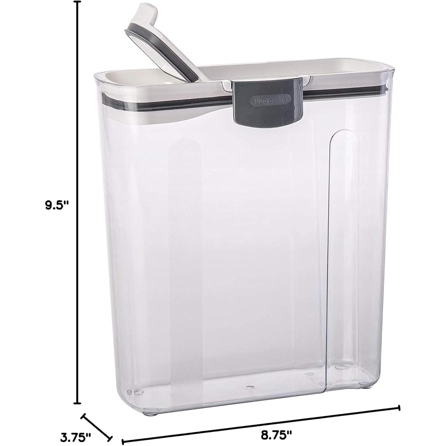 Airtight BPA Free 3 Quart Cereal Storage Containers Quart Size Food Keeper