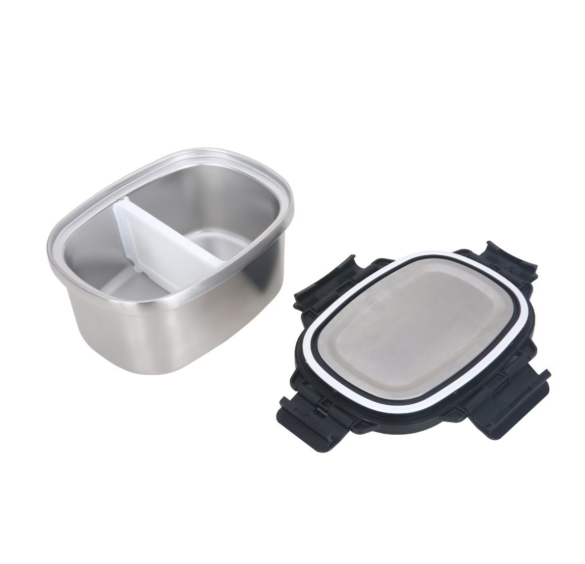 SALE-2 Pack Mainstays 33 oz Stainless Steel Insulated Food Storage Container Box