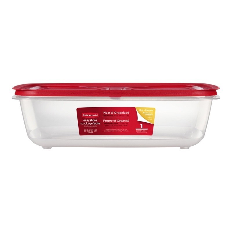 41.5 Cup Stackable Food Storage Container W/ Lid Easy Carry Durable Design New