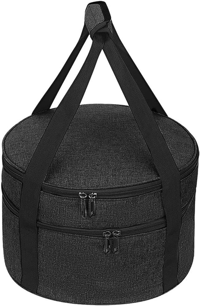 Insulated Double Decker Casserole Carrier – Hot or Cold Food, Pie & Salad Bowl H