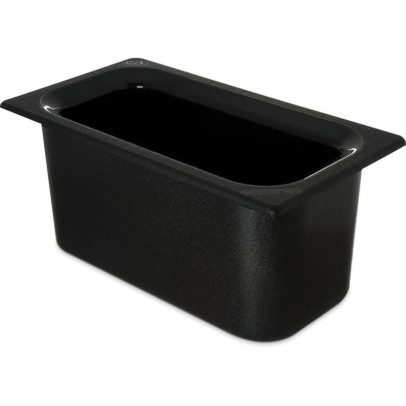 Food Pan Chilled Server 6 Quart Hygiene Safety Durable ABS Buffet Salad Bar New