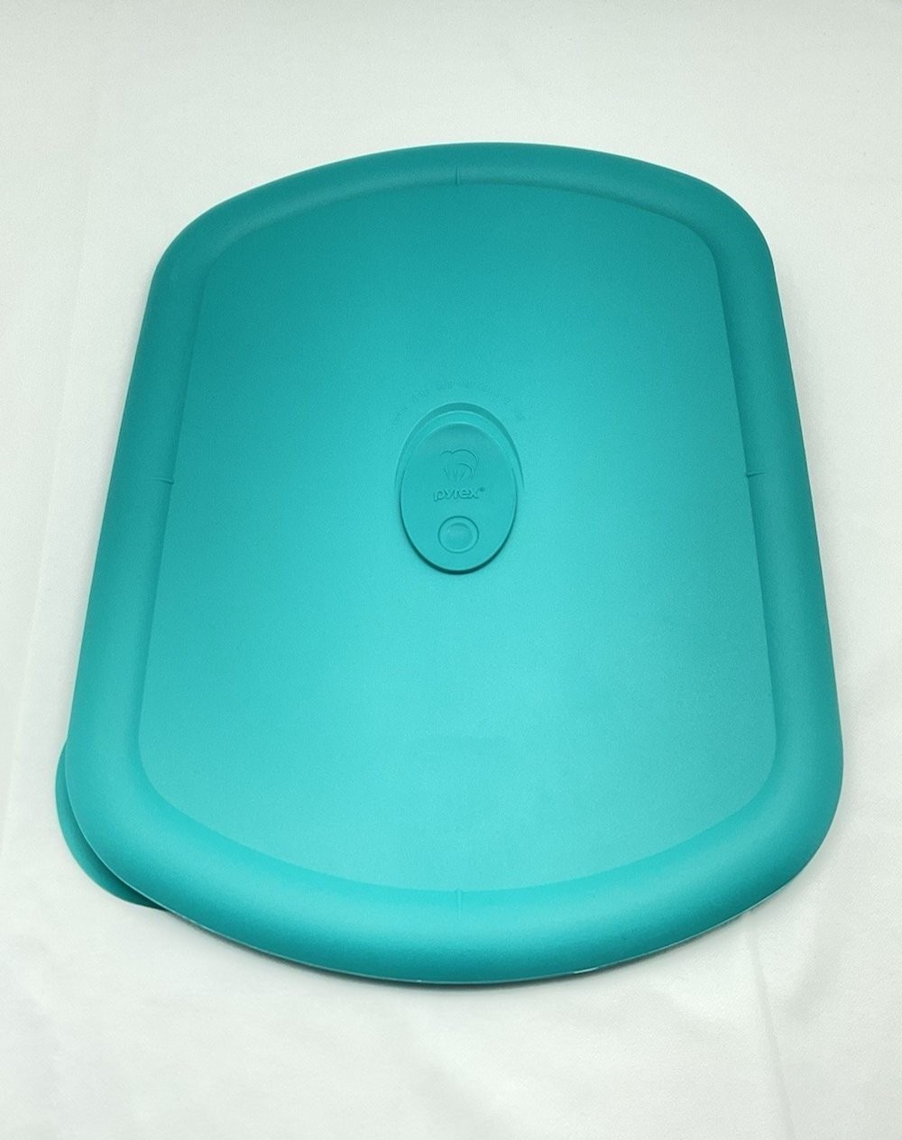 Pyrex 3-Quart Vented Turquoise Food Storage Replacement Lid NEW