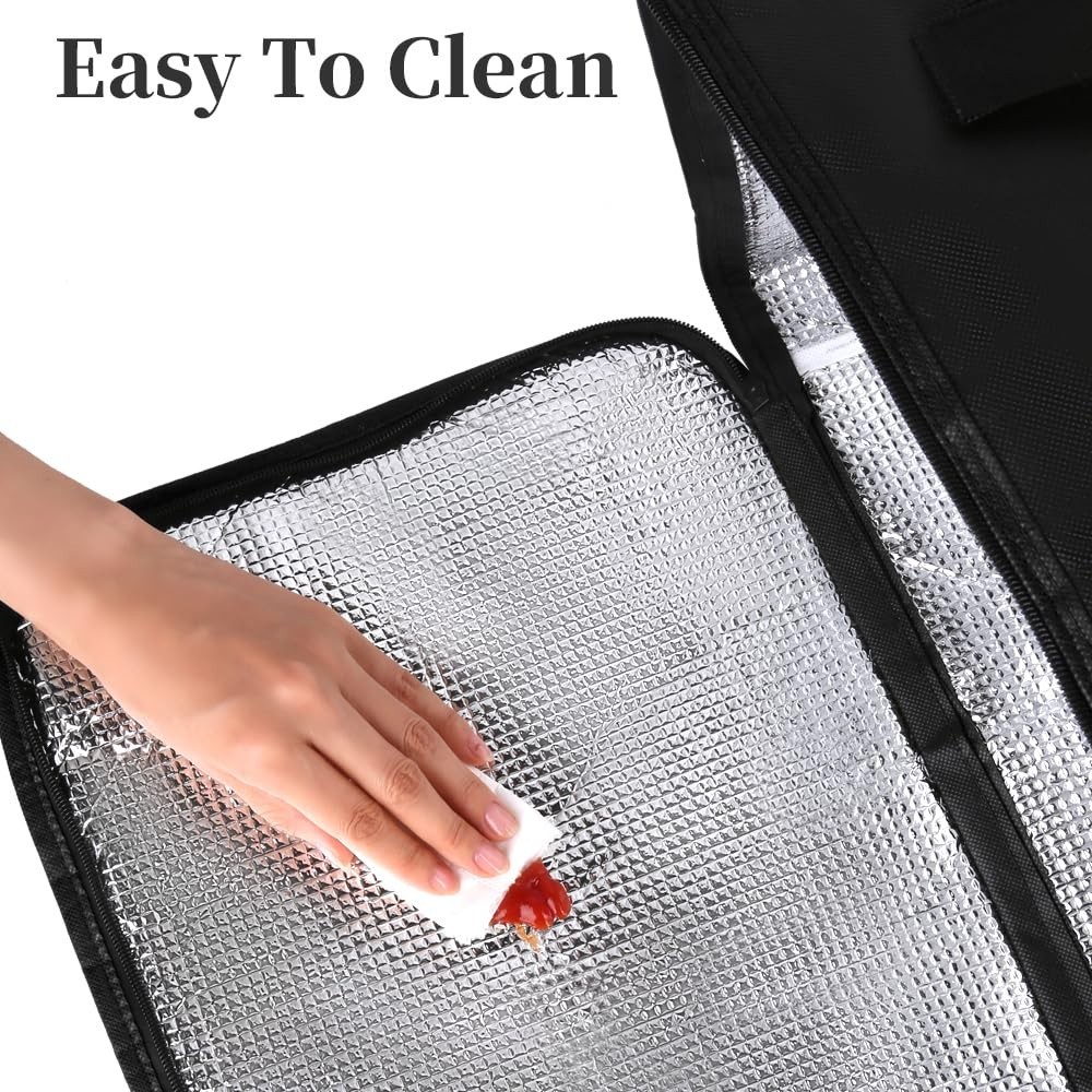 Insulated Casserole Carrier Bag, Fits 9×13 and 11×15 Inch Baking Dish with Li…